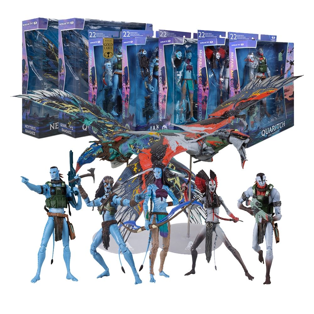 Avatar Action Figure Collection A premium set of 7-inch action figures ...
